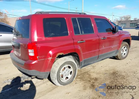 2015 Jeep Patriot Sport from USA, damaged, VIN 1C4NJPBB8FD388817